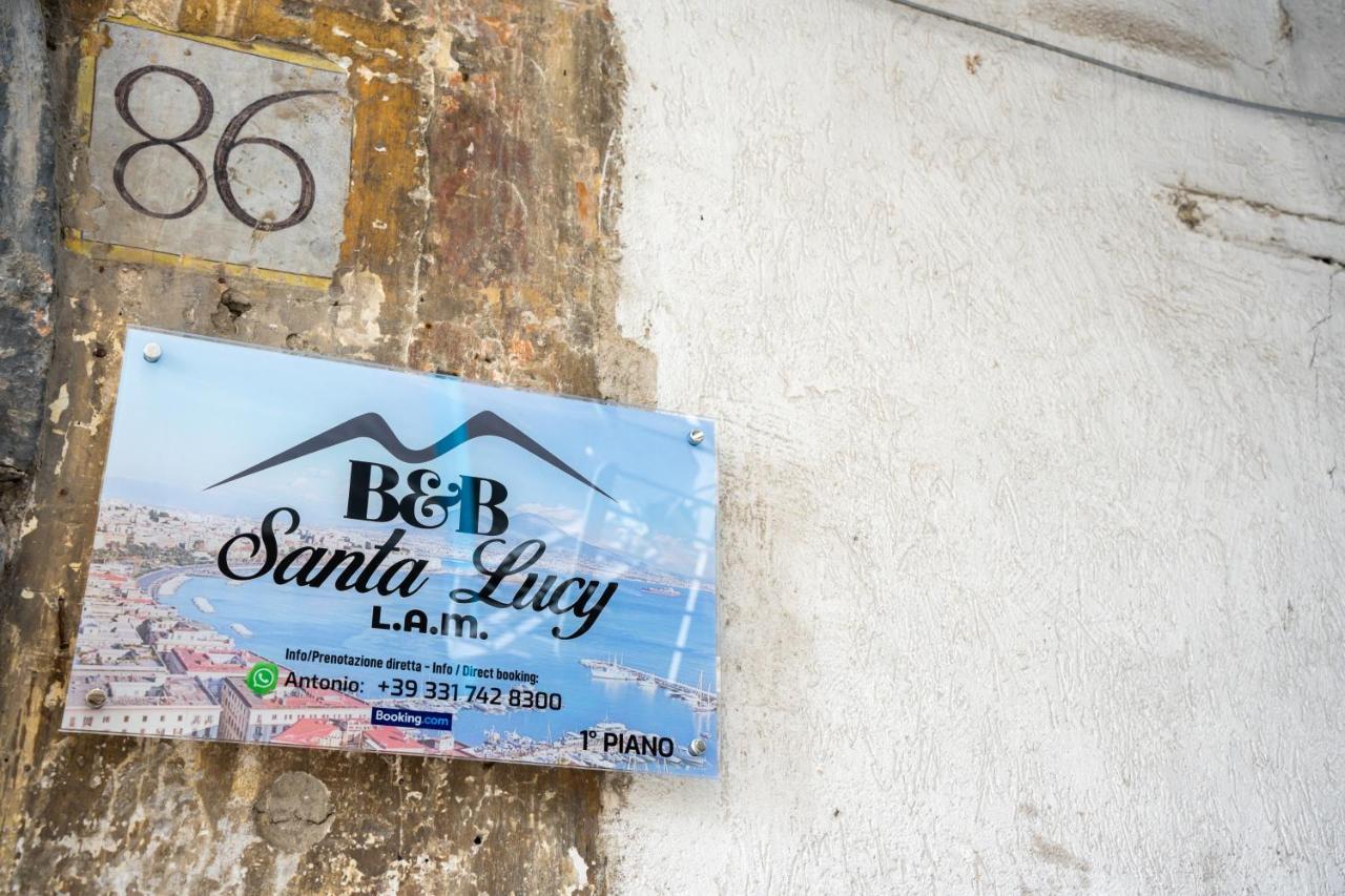 B&B Santa Lucy L.A.M. Napoli Eksteriør bilde